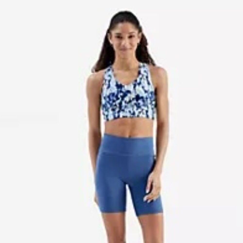 FREELY EXHALE BERMUDA HIGH RISE ATHLETIC ACTIVEWEAR YOGA BIKE SHORTS SIZE L